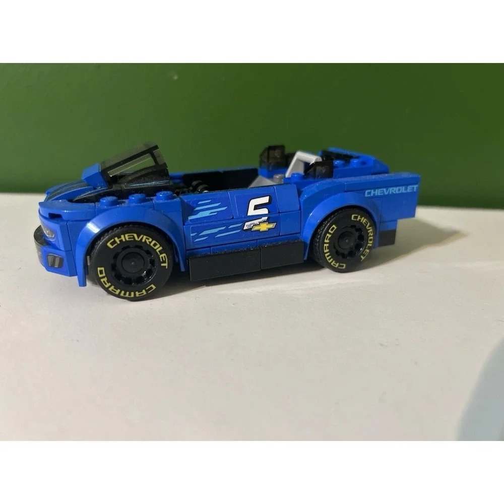 LEGO Speed Champions Chevrolet Camaro ZL1 Race Car Blue 75891